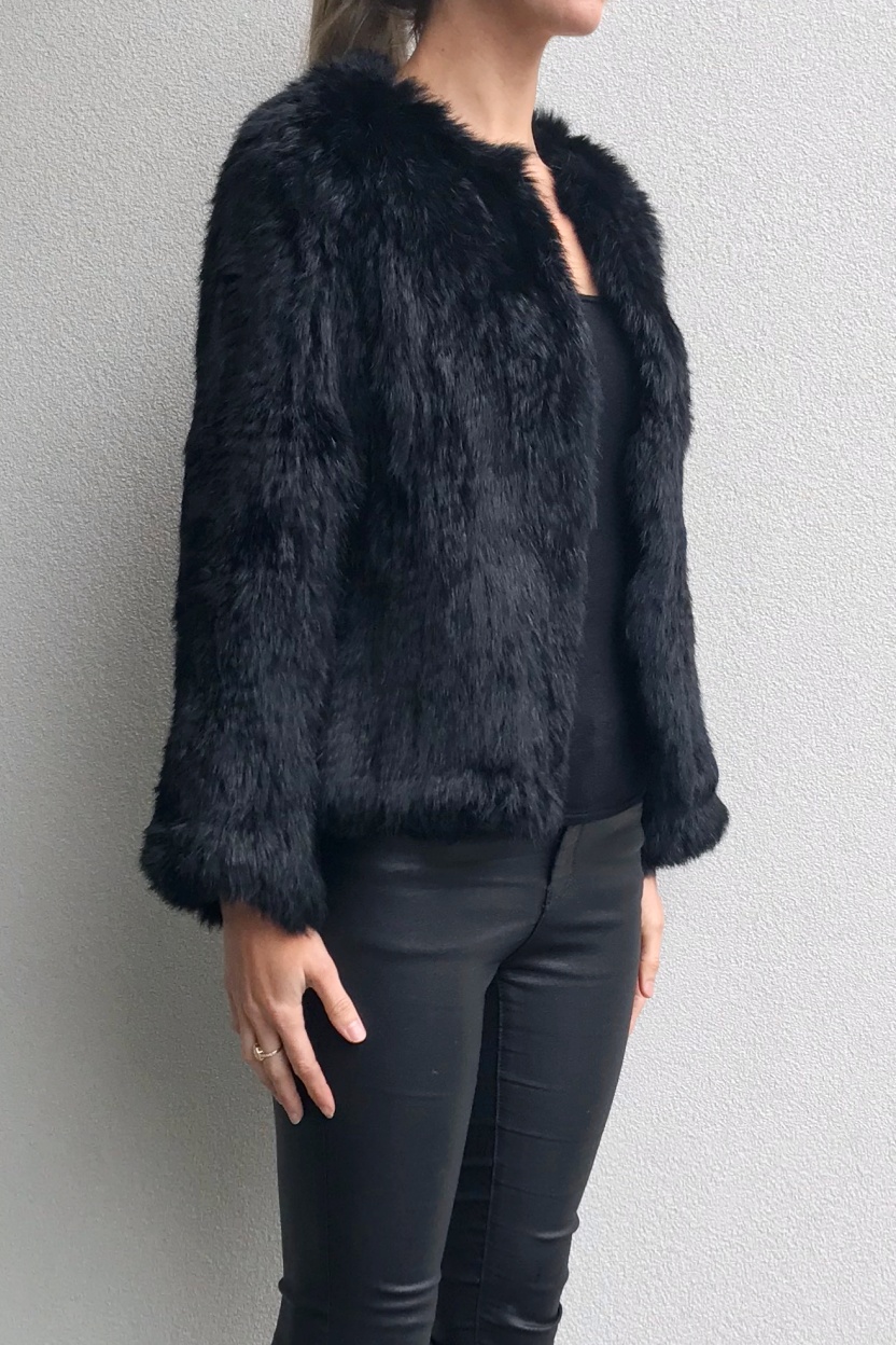 Black fur 2025 coat australia